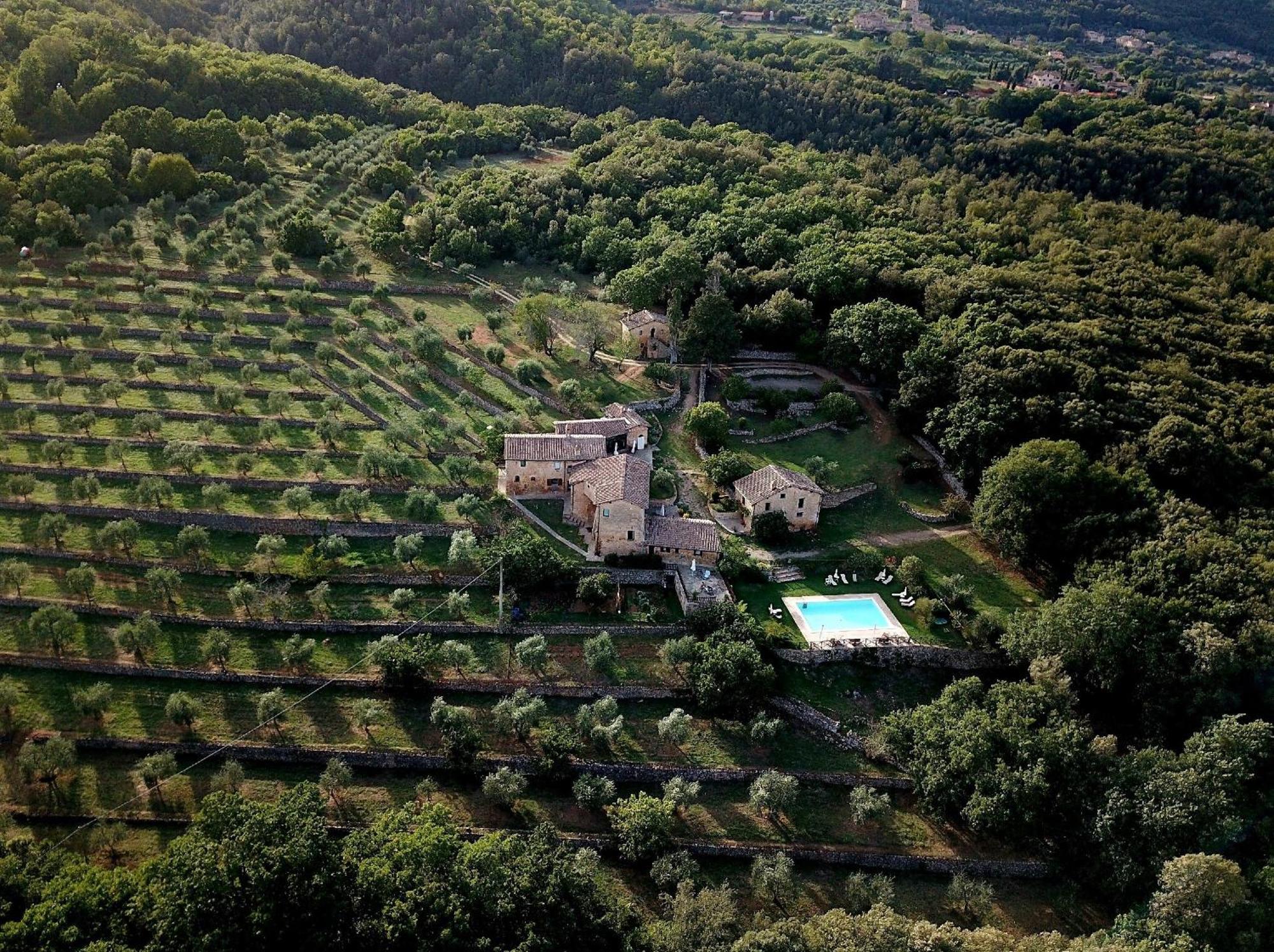 Agriturismo Il Caggio Sovicille Eksteriør billede