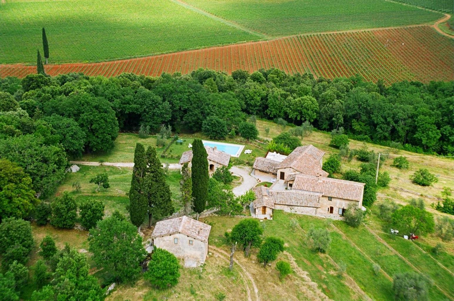 Agriturismo Il Caggio Sovicille Eksteriør billede