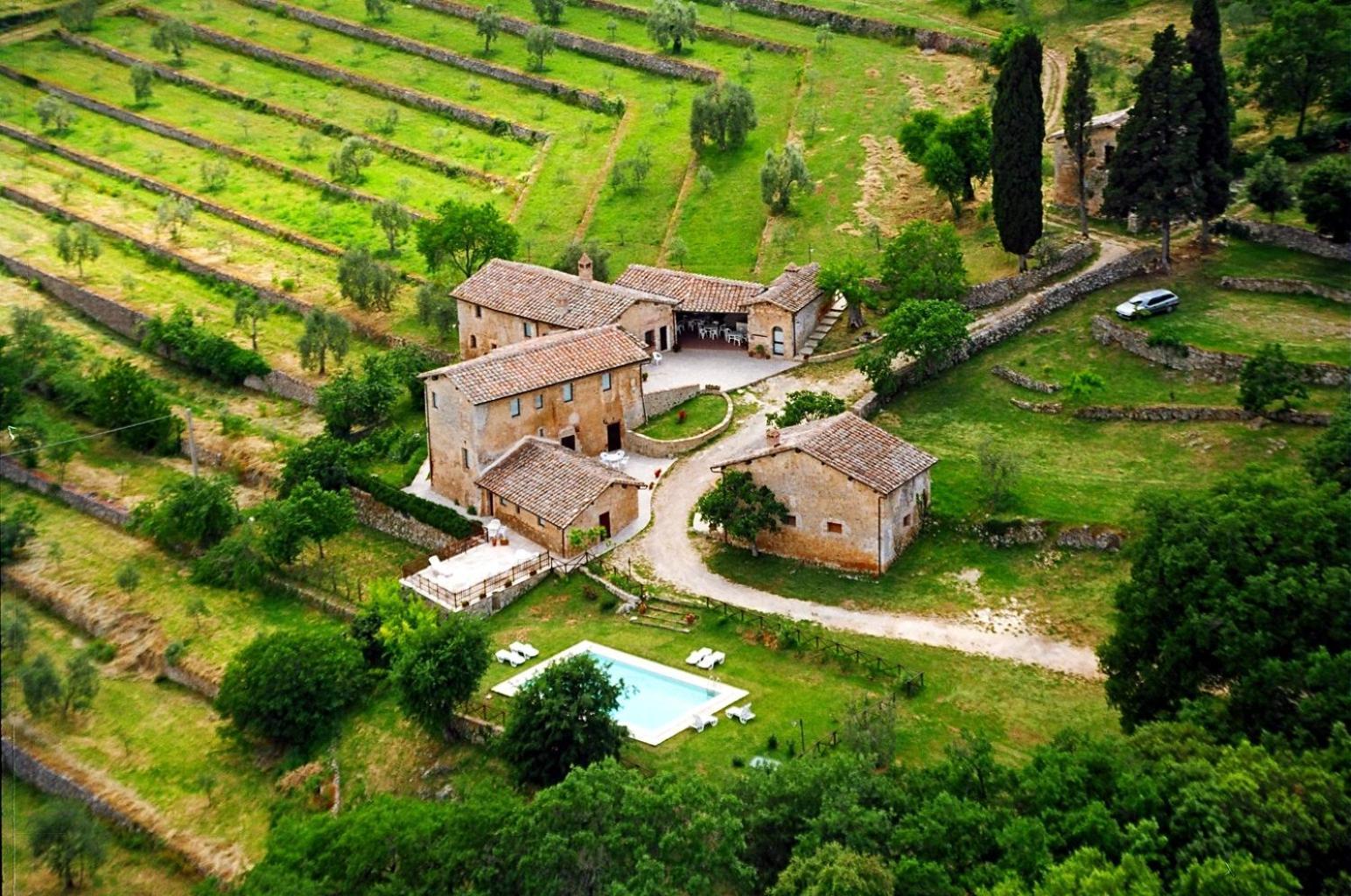 Agriturismo Il Caggio Sovicille Eksteriør billede